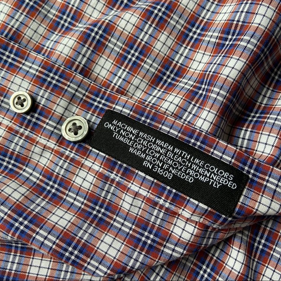 Jos. A Bank Traveler Plaid Button Down Shirt - Picture 5 of 10